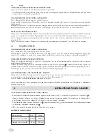 Preview for 48 page of Hobart G2SDM77 Installation, Use And Maintenance Instructions