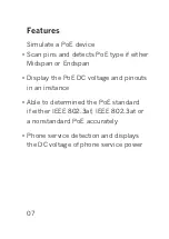 Preview for 7 page of Hobbes PoE Checker User Manual