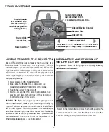 Preview for 6 page of Hobbico Flyzone C-47 Skytrain Manual