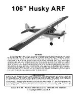 Hobbico Husky ARF Manual preview