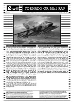 Preview for 1 page of Hobbico Revell TORNADO GR. Mk.1 RAF Manual