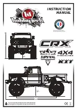 Hobbytech WILD SURVIVAL CRX Instruction Manual preview