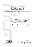 HobbyZone duet Instruction Manual preview