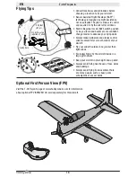 Preview for 16 page of HobbyZone UM T-28 Trojan S Instruction Manual