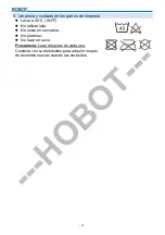 Preview for 14 page of Hobot Legee-669 User Manual