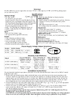 Preview for 2 page of Hochiki America FN-400ULX Installation Manual