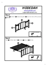 Preview for 6 page of Hodedah HI 599 TWIN Assembly Instructions Manual