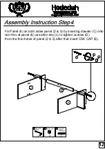 Preview for 12 page of Hodedah HI K78 Assembly Instructions Manual