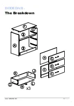 Preview for 7 page of Hodedah HI3DR-G Assembly Instructions Manual