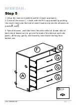 Preview for 15 page of Hodedah HI3DR-G Assembly Instructions Manual