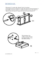 Preview for 16 page of Hodedah HI70DR-A Assembly Instructions Manual