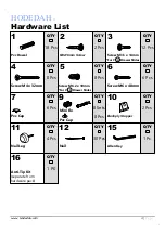 Preview for 4 page of Hodedah HI917N-G Assembly Instructions Manual