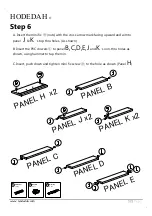 Preview for 12 page of Hodedah HI917N-G Assembly Instructions Manual