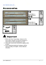 Preview for 5 page of Hodedah HIF441-G Assembly Instructions Manual