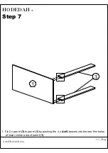 Preview for 15 page of Hodedah HIK 72-T Assembly Instructions Manual