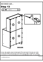 Preview for 22 page of Hodedah HIK 76 Assembly Instructions Manual