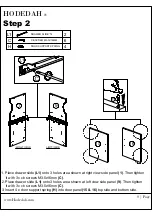 Preview for 9 page of Hodedah HIK 77-T (MOP) Assembly Instructions Manual