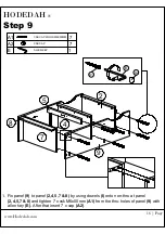 Preview for 16 page of Hodedah HIK 77-T (MOP) Assembly Instructions Manual