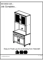 Preview for 17 page of Hodedah HIK 92-T Assembly Instructions Manual