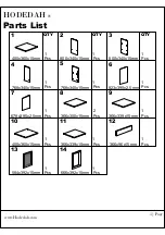 Preview for 5 page of Hodedah HIK 93 Assembly Instructions Manual