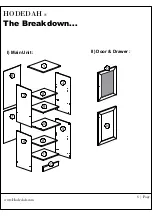 Preview for 6 page of Hodedah HIK 93 Assembly Instructions Manual