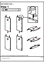 Preview for 7 page of Hodedah HIK 93 Assembly Instructions Manual