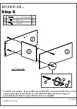 Preview for 13 page of Hodedah HIK 93 Assembly Instructions Manual