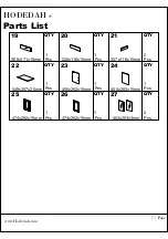 Preview for 7 page of Hodedah HIK 96-T (MOP) Assembly Instructions Manual