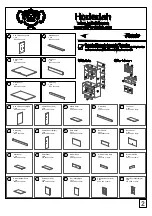 Preview for 2 page of Hodedah HIKF 96 Assembly Instructions Manual