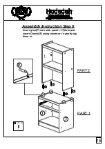 Preview for 16 page of Hodedah HIKF 96 Assembly Instructions Manual