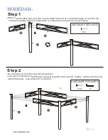 Preview for 6 page of Hodedah HITC84 Assembly Instructions Manual