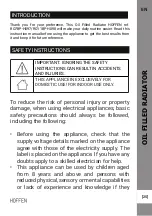 Preview for 25 page of HOFFEN RO11BP-H098 Instruction Manual