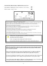 Preview for 8 page of Hofmann Megaplan Megamount 703 XL Installation, Operation And Maintenance Manual - Original Instructions