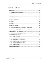 Preview for 3 page of Hoft & Wessel HW 8612 US User Manual