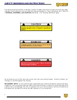 Preview for 6 page of Hog Technologies Stripe Hog SK3000 Operation Manual