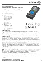 HOGERT HT1E606 User Manual preview