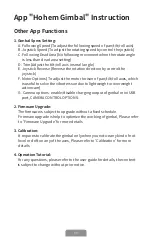 Preview for 11 page of Hohem iSteadyPro4 User Manual