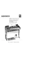 Hohner Symphonic 33 General Servicing Instructions preview