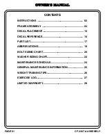 Preview for 2 page of Hoist Fitness CF-3163 Owner'S Manual