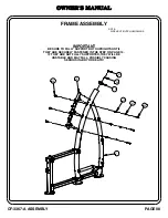 Preview for 9 page of Hoist Fitness CF-3163 Owner'S Manual