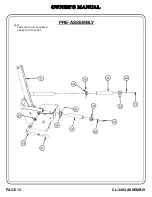 Preview for 14 page of Hoist Fitness CL-3403 Owner'S Manual