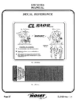 Preview for 38 page of Hoist Fitness CL2102 Owner'S Manual