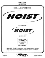 Preview for 36 page of Hoist Fitness HD2300 Owner'S Manual