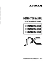 Preview for 1 page of Hokuetsu Airman PDS100S-6B1 Instruction Manual