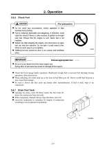 Preview for 23 page of Hokuetsu Airman PDS100S-6B1 Instruction Manual