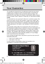 Preview for 26 page of Holman Dial Ezy Instruction Manual