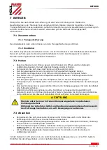 Preview for 9 page of HOLZMANN MASCHINEN 10505851 User Manual