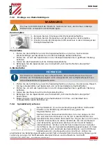 Preview for 21 page of HOLZMANN MASCHINEN ED1080ADIG User Manual