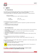 Preview for 14 page of HOLZMANN MASCHINEN LP 700 User Manual