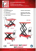 HOLZMANN MASCHINEN SHT150XF User Manual preview